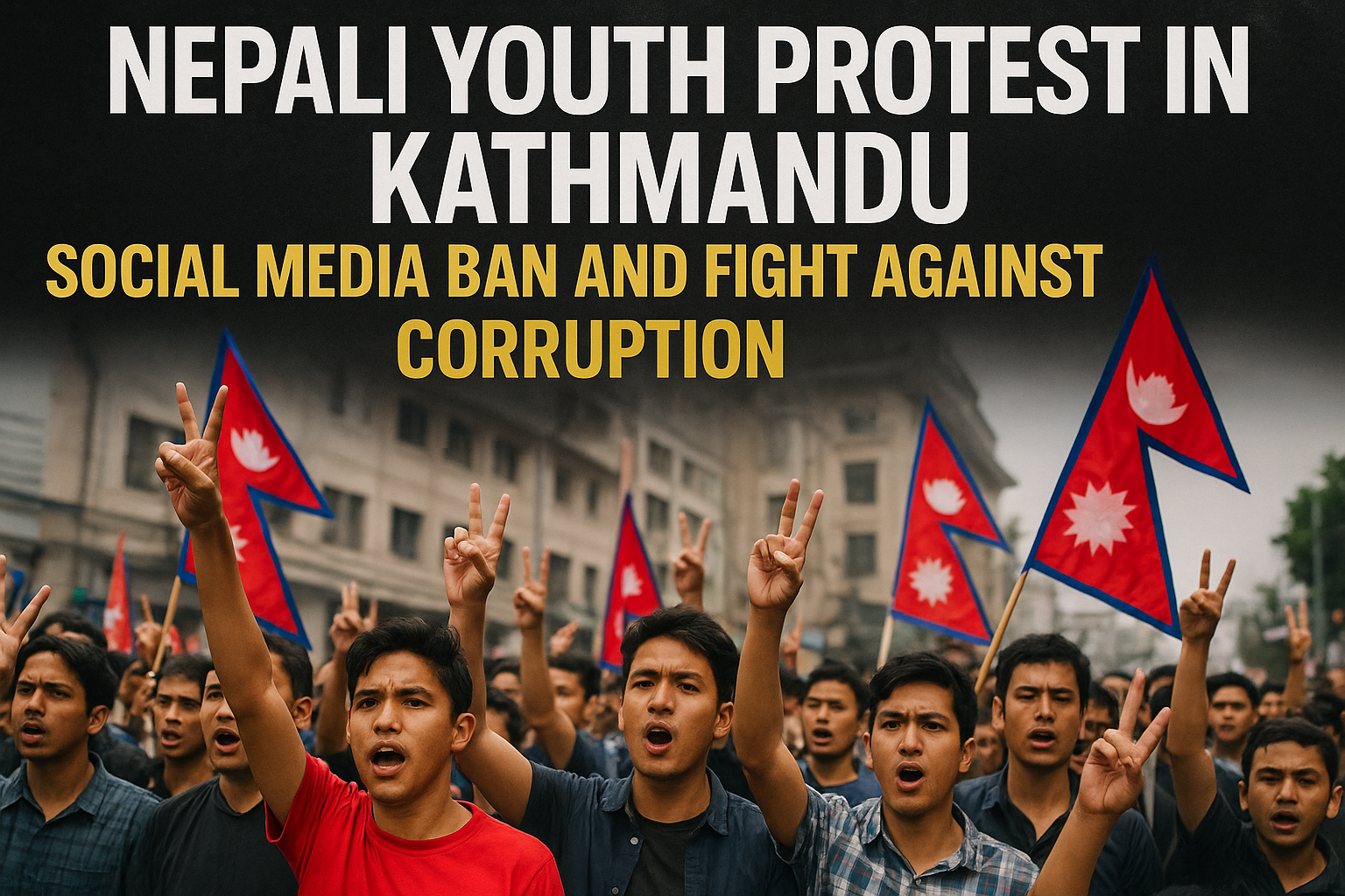 NEPALI YOUTH PROTEST IN KATHMANDU: SOCIAL MEDIA BAN AND FIGHT AGAINST CORRUPTION