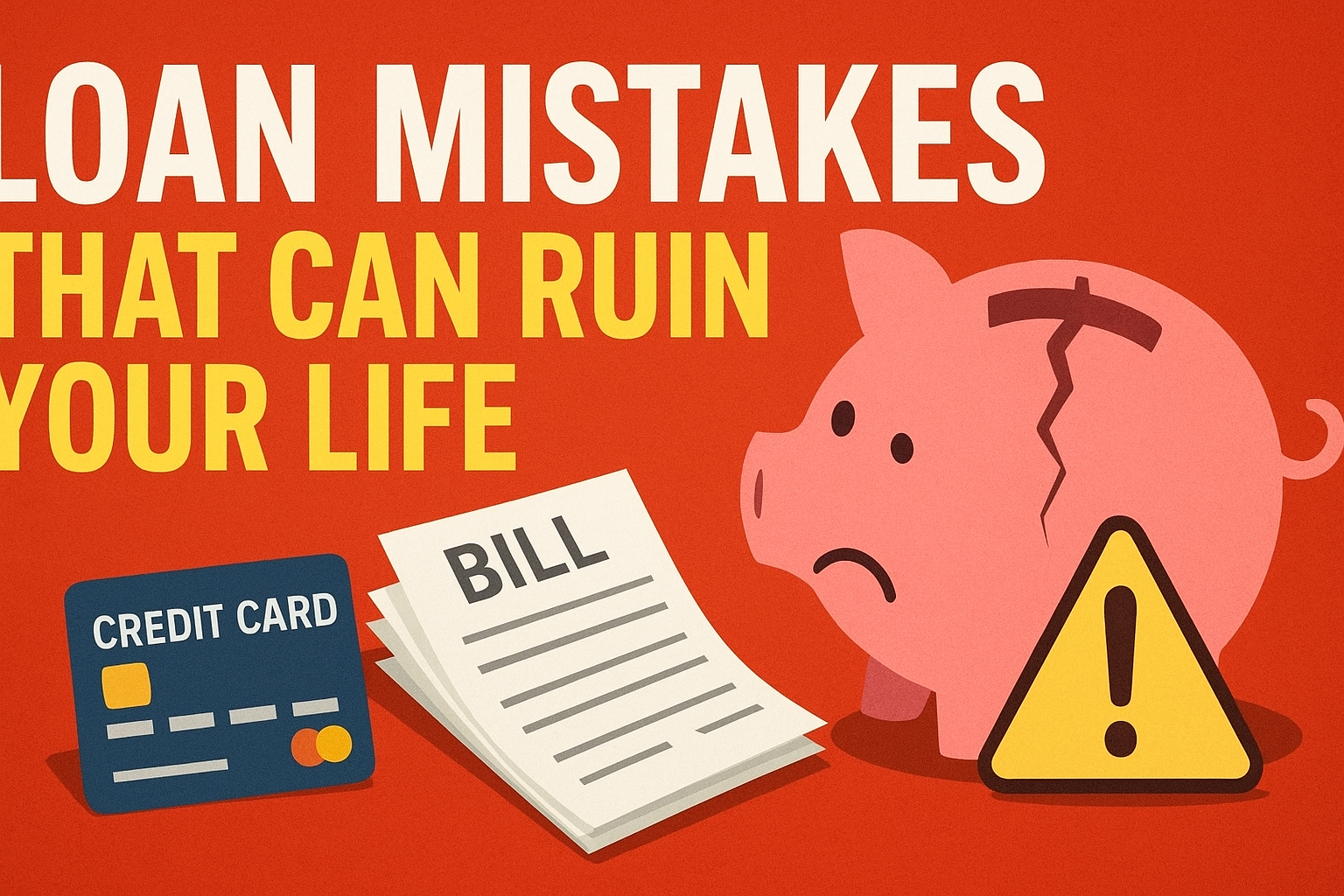 Loan Mistakes That Can Ruin Your Life – 5 Costly Errors You Must Avoid